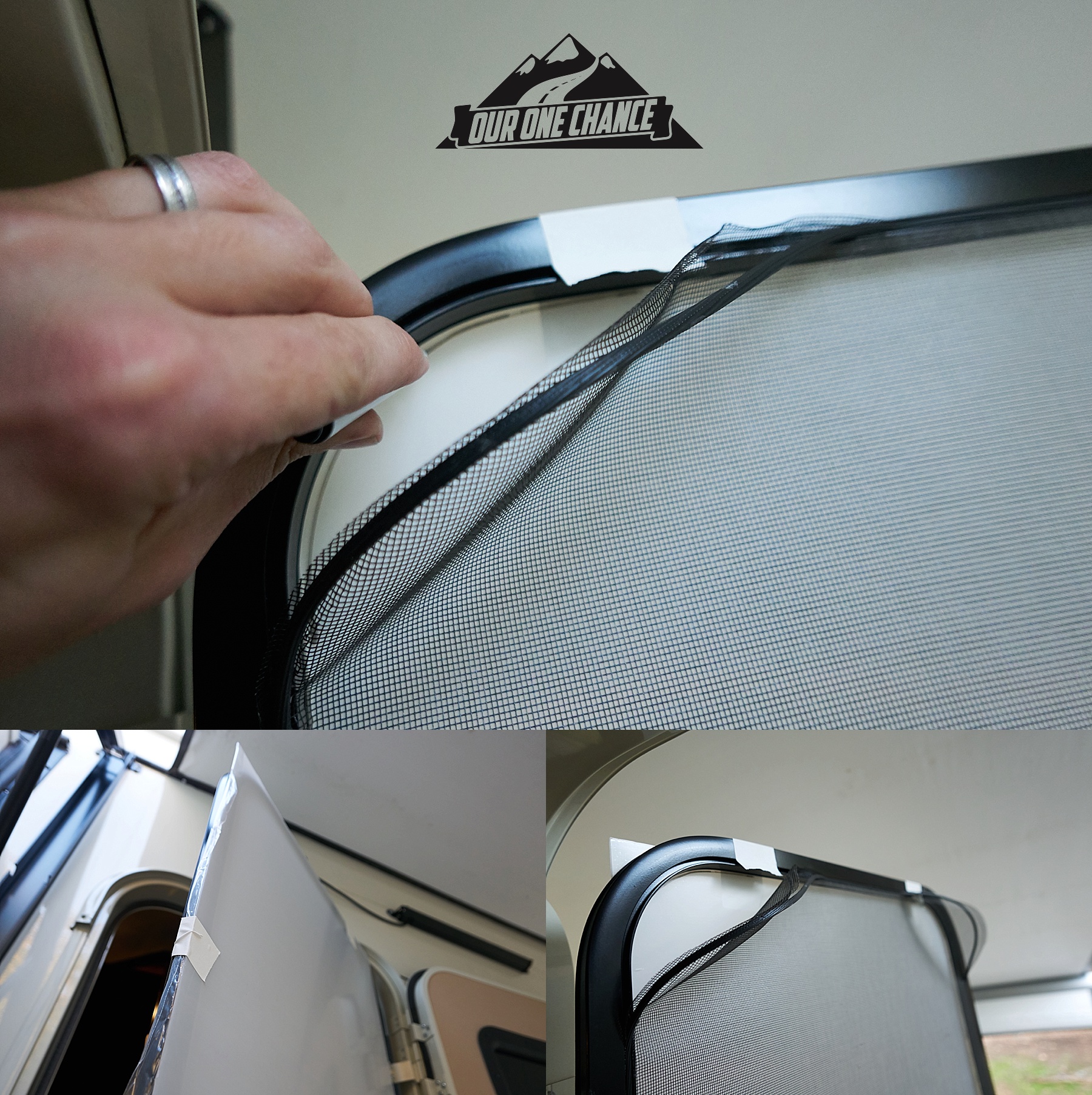 Plexiglass Rv Window RV Screen Door Acrylic Plexiglass Retrofit – Removable Window - Our1Chance