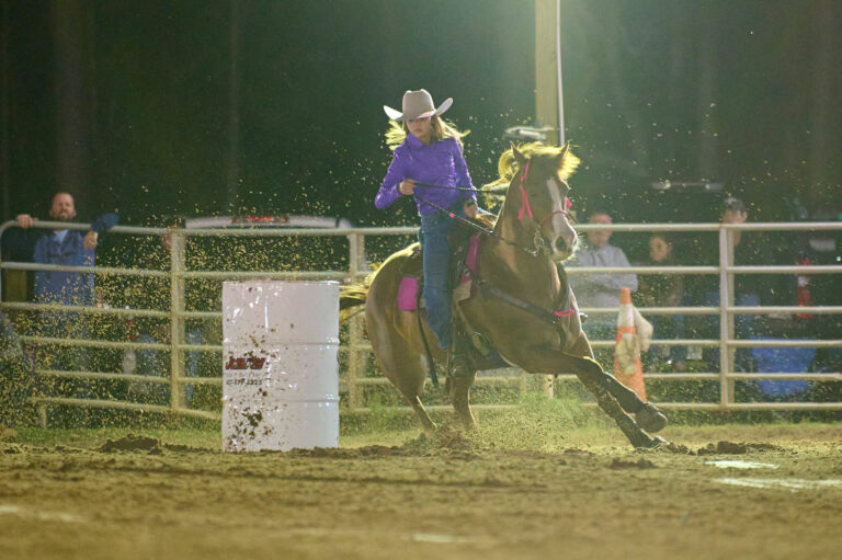 Stokes Green Swamp Rodeo Barrel Racer